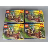 Lego - Four factory sealed boxes of Lego from the Lego 'Lord of the Rings' Series.