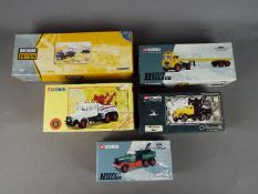 Corgi, Corgi Heavy Haulage - Five boxed Corgi diecast vehicles.