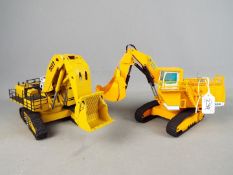 NZG, Conrad - 2 unboxed 1:50 scale diecast construction vehicles.