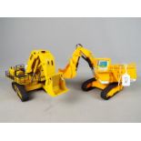 NZG, Conrad - 2 unboxed 1:50 scale diecast construction vehicles.