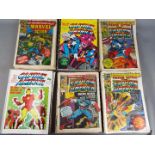 Comics - Marvel Action and Captain America,