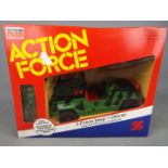 Palitoy, Action Force, Action Man - A boxed Palitoy Action Man Z Force Jeep and Driver.