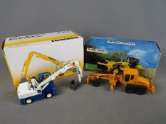 NZG - Two boxed 1:50 scale diecast NZG construction vehicles.