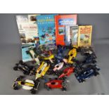 Polistil, Tamiya, Unmarked Makers - A small collection of unboxed diecast F1 model cars,