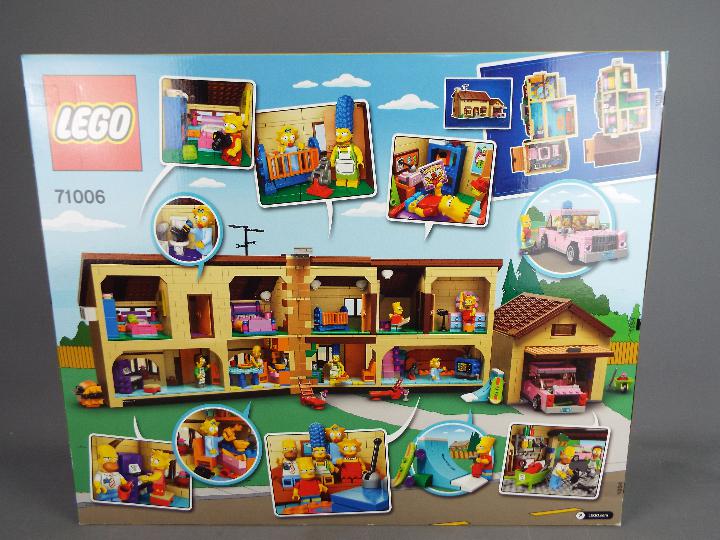 Lego - A boxed factory sealed and unopened from new Lego set #71006 'The Simpsons House'. - Image 2 of 3