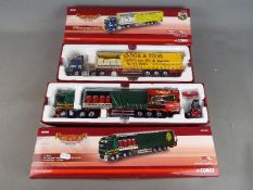 Corgi - A pair of boxed Limited Edition 1:50 scale trucks from the Corgi 'Hauliers of Renown' range.