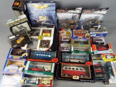 Corgi, Matchbox, Cararama, EFE - Over 30 boxed diecast vehicles in an array of scales.
