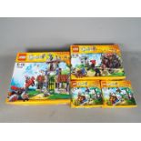 Lego - Four factory sealed boxes of Lego from the Lego 'Castle' Series.