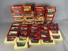 Matchbox Models of Yesteryear - 37 boxed Matchbox MOY in straw and red boxes,