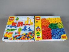 Lego -Two factory sealed boxes of Lego #5529 basic bricks. Boxes appear to be in Mint condition.
