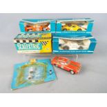 Scalextric - A collection of predominately boxed vintage Scalextric cars plus a carded Scalextric