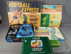 Subbuteo, Meccano, Others - A collection of vintage games, toys and puzzles,