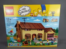 Lego - A boxed factory sealed and unopened from new Lego set #71006 'The Simpsons House '.