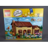 Lego - A boxed factory sealed and unopened from new Lego set #71006 'The Simpsons House'.