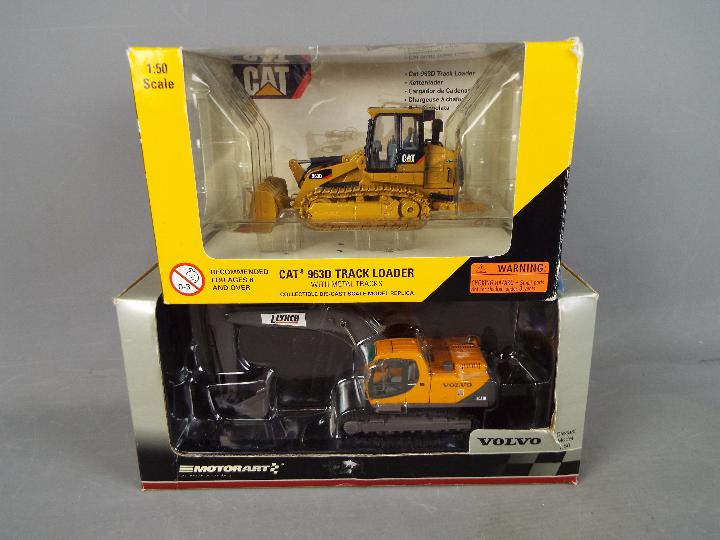 Motorart, Ertl, Norscot - Three boxed 1:50 scale diecast construction vehicles. - Image 2 of 3