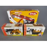 Joal - Three boxed 1:50 scale construction vehicles by Joal.