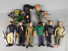 Action Man, Palitoy, Hasbro - Eight unboxed Action Man figures.