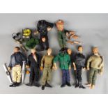 Action Man, Palitoy, Hasbro - Eight unboxed Action Man figures.