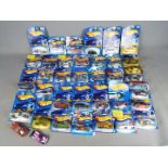 Hot Wheels - 37 carded Hot Wheels diecast vehicles on long and short cards from various ranges.