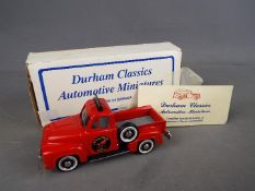 Durham Classics (Canada) - A boxed white metal 1:43 scale 1952 Ford F100 Half Ton Pick Up