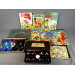 Spalding, Banda, Others - A boxed vintage Spalding Bowls-Darts set,