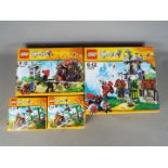 Lego - Four factory sealed boxes of Lego from the Lego 'Castle' Series.