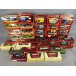 Matchbox Models of Yesteryear - 37 boxed Matchbox MOY in straw and red boxes,