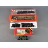 Hornby, Lima - Three boxed OO gauge steam locomotives.