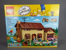 Lego - A boxed factory sealed and unopened from new Lego set #71006 'The Simpsons House'.