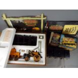 Hornby - A boxed Hornby 3 1/2'' gauge Stephensons Rocket locomotive and tender housed in its