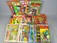 Comics - Marvel Rampage Monthlys X- Men and The Hulk,
