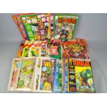 Comics - Marvel Rampage Monthlys X- Men and The Hulk,