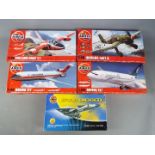 Airfix - a collection of five good quality Airfix models to include a Boeing 737 model No.