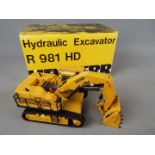 CEF - A boxed CEF (France) 1:50 scale diecast Liebherr R981 HD Hydraulic Excavator.
