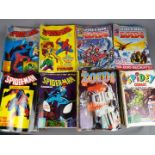 Comics - A box of Marvel Spider-man comics.