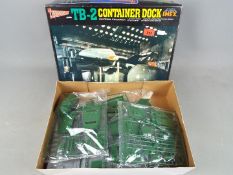 Thunderbirds - a Thunderbirds TB-2 Container Dock plastic model kit by Imex Model Co, model No.