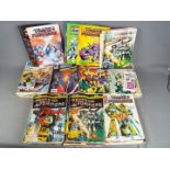 Comics - Marvel Transformers - A large quantity of approximately 100 comics ranging from 4 June