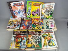 Comics - Marvel Transformers - A large quantity of approximately 100 comics ranging from 4 June