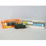 Hornby, Wrenn - Two boxed OO gauge Diesel shunters plus one unboxed shunter.