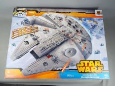 Star Wars - a Hasbro Star Wars Hero Series Millennium Falcon from Star Wars Episode V model No.