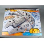 Star Wars - a Hasbro Star Wars Hero Series Millennium Falcon from Star Wars Episode V model No.