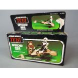 Star Wars - A Kenner Speeder Bike Vehicle, boxed, unchecked for completeness.