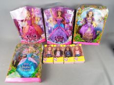 Barbie, Mattel, Ella - A collection of eight boxed dolls.