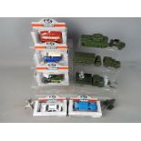 Dinky Toys, Lone Star - A small unit of unboxed diecast miliary vehicles, majority by Dinky Toys,