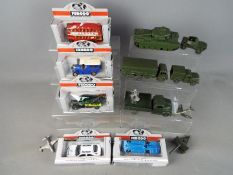 Dinky Toys, Lone Star - A small unit of unboxed diecast miliary vehicles, majority by Dinky Toys,