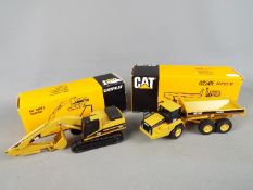NZG -Two boxed diecast 1:50 scale scale construction vehicles by NZG.