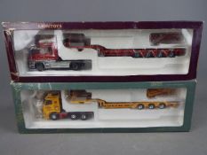Lion Toys - Two boxed 1:50 scale diecast model trucks from Lion Toys.