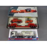 Corgi, Corgi Heavy Haulage - Two boxed diecast model vehicles from Corgi.