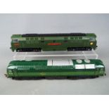 Liliput, Hornby - Two unboxed OO gauge diesel locomotives consisting of Liliput Class 52 diesel Op.