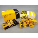 NZG - Two boxed diecast 1:50 scale scale construction vehicles by NZG.